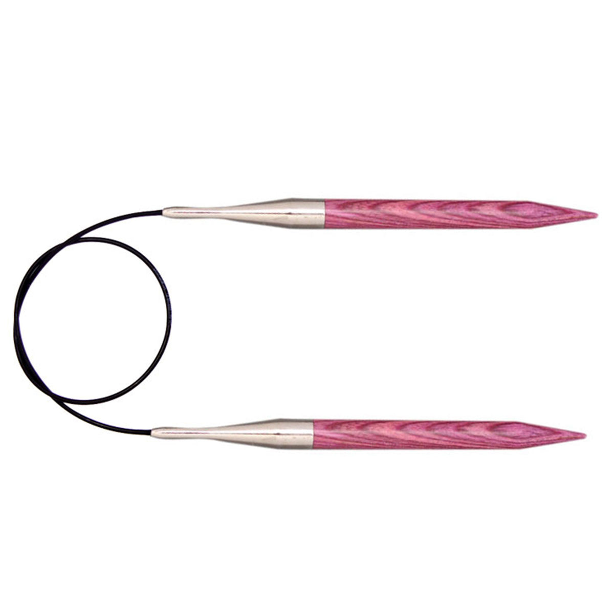 KnitPro Dreamz Fixed Circular Needles - US 13 - 47" Fuchsia Fan - Zoom Image
