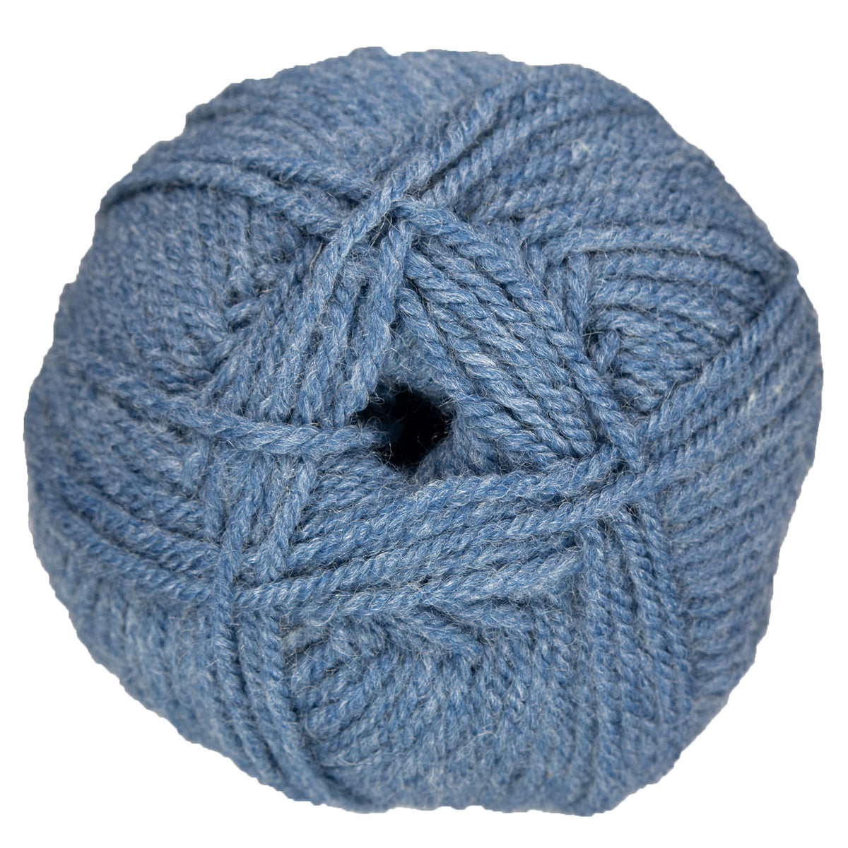 Plymouth Yarn Encore Worsted Yarn - 0685 Denim Heather - Zoom Image

