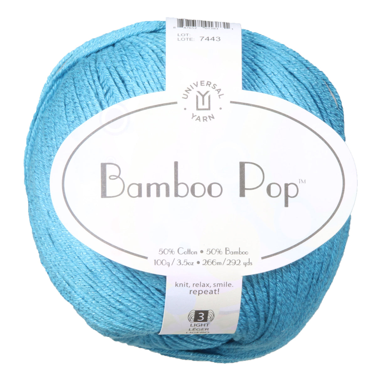 Universal Yarn Bamboo Pop Yarn - 107 Ocean - Zoom Image
