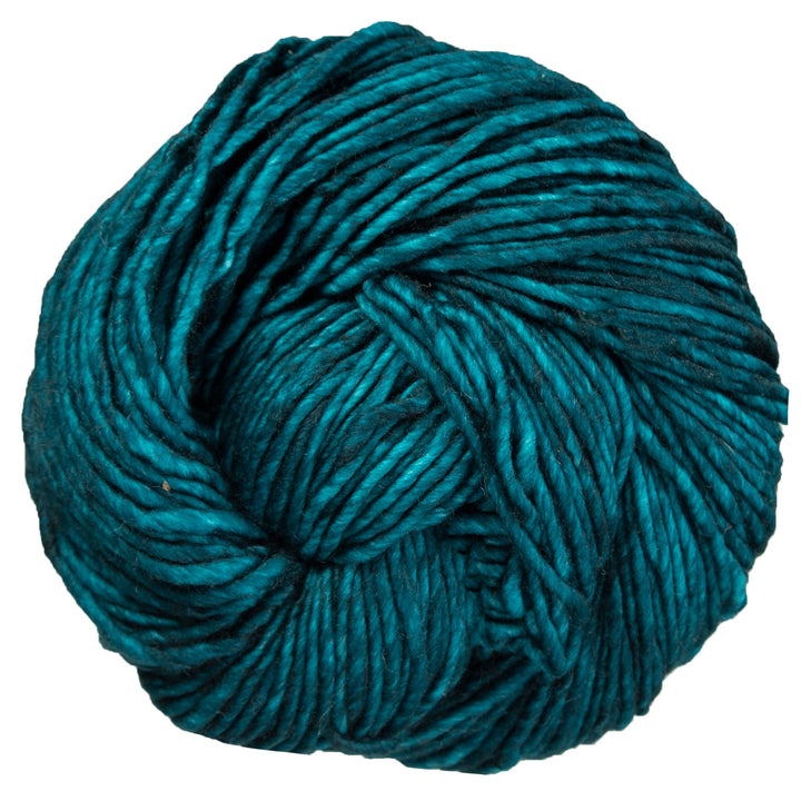 Malabrigo Mecha Yarn - 412 Teal Feather - Zoom Image