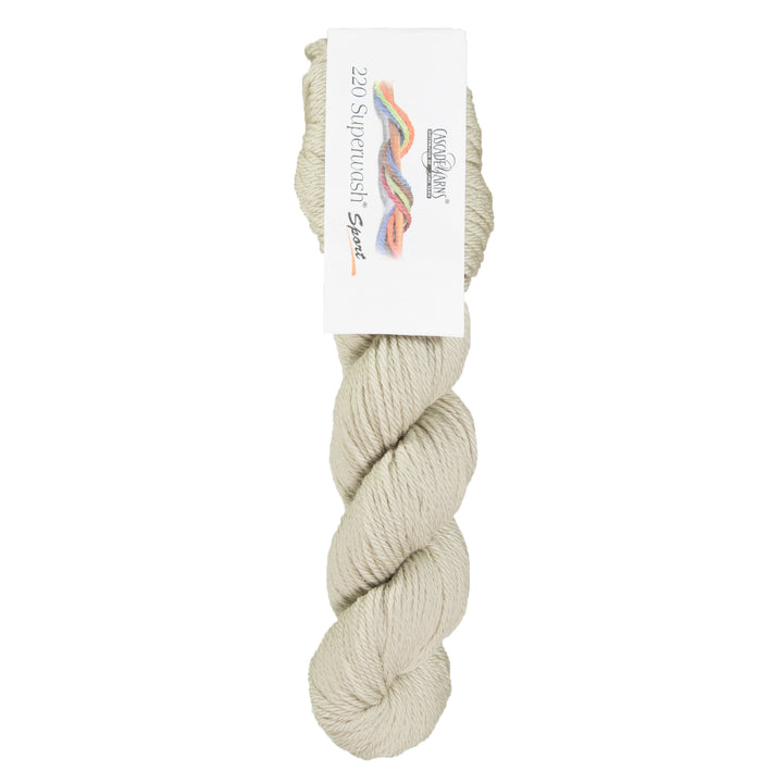 Cascade Yarns 220 Superwash Sport Yarn - 0875 Feather Grey - Zoom Image