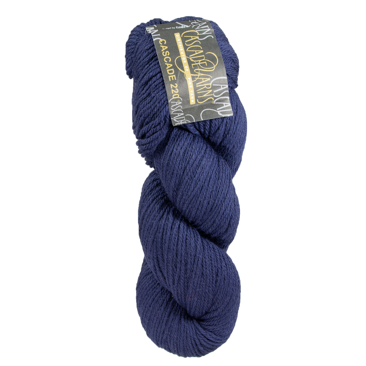 Cascade 220 Yarn - 9543 Midnight Blue - Zoom Image
