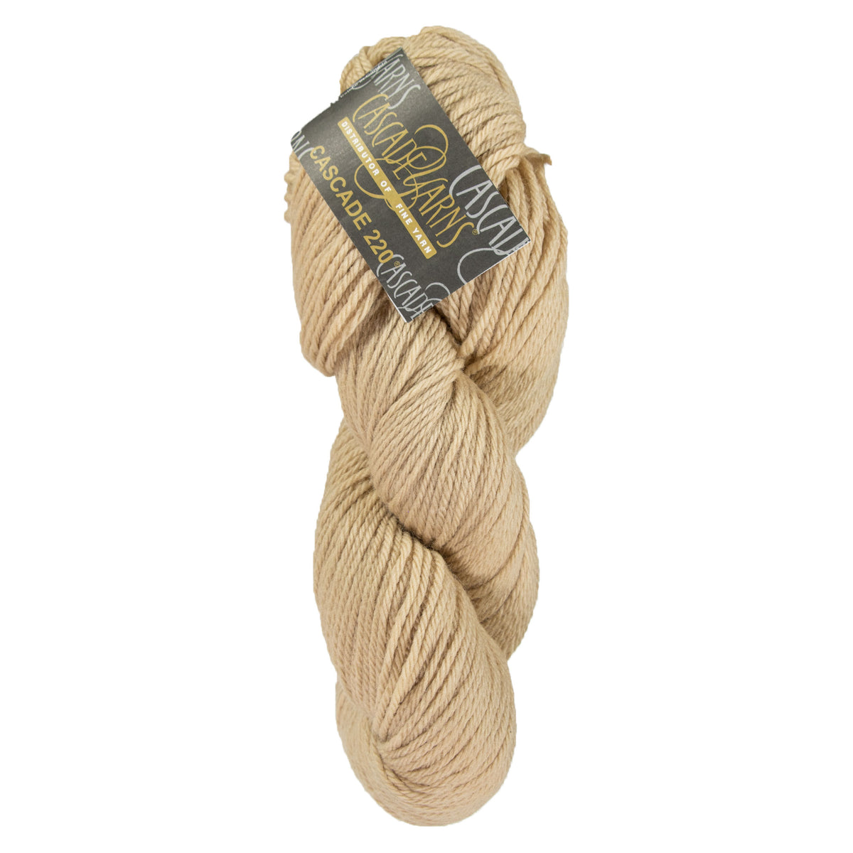 Cascade 220 Yarn - 9499 Sand - Zoom Image
