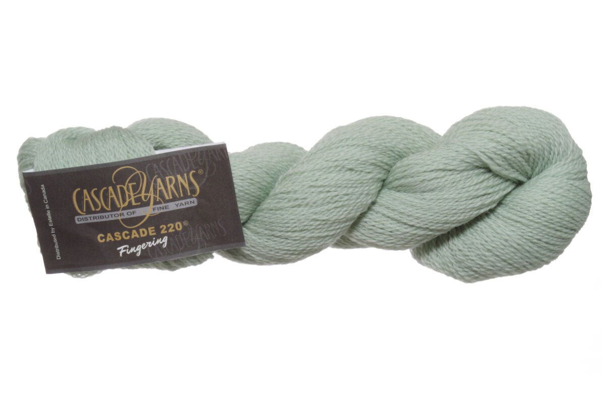 Cascade 220 Fingering Yarn - 9592 Sage - Extra Image
