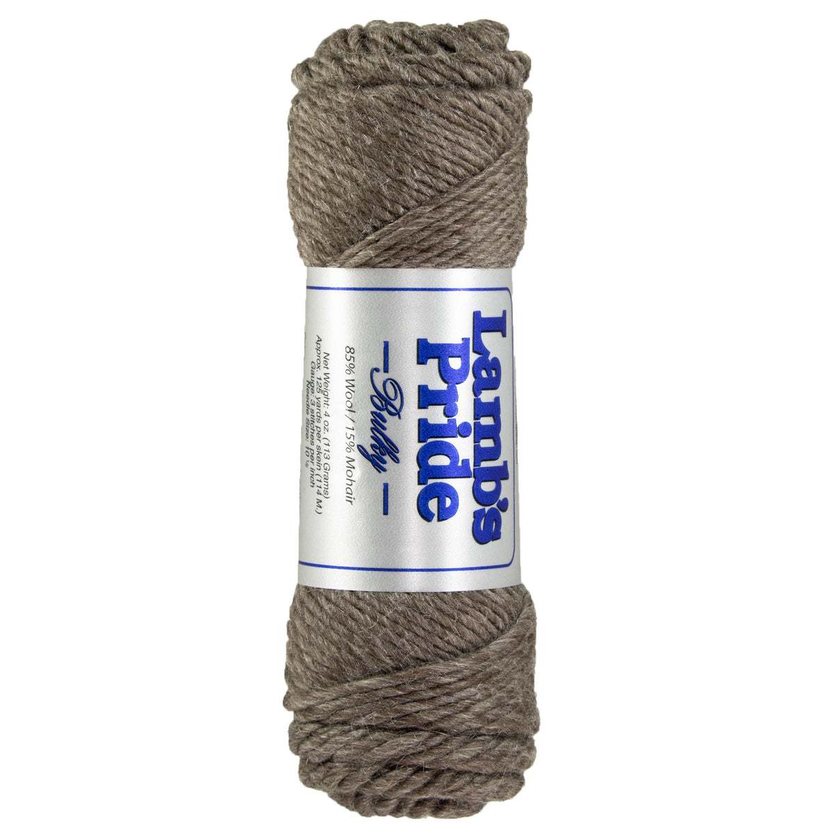 Brown Sheep Lamb's Pride Bulky Yarn - M002 - Brown Heather - Zoom Image