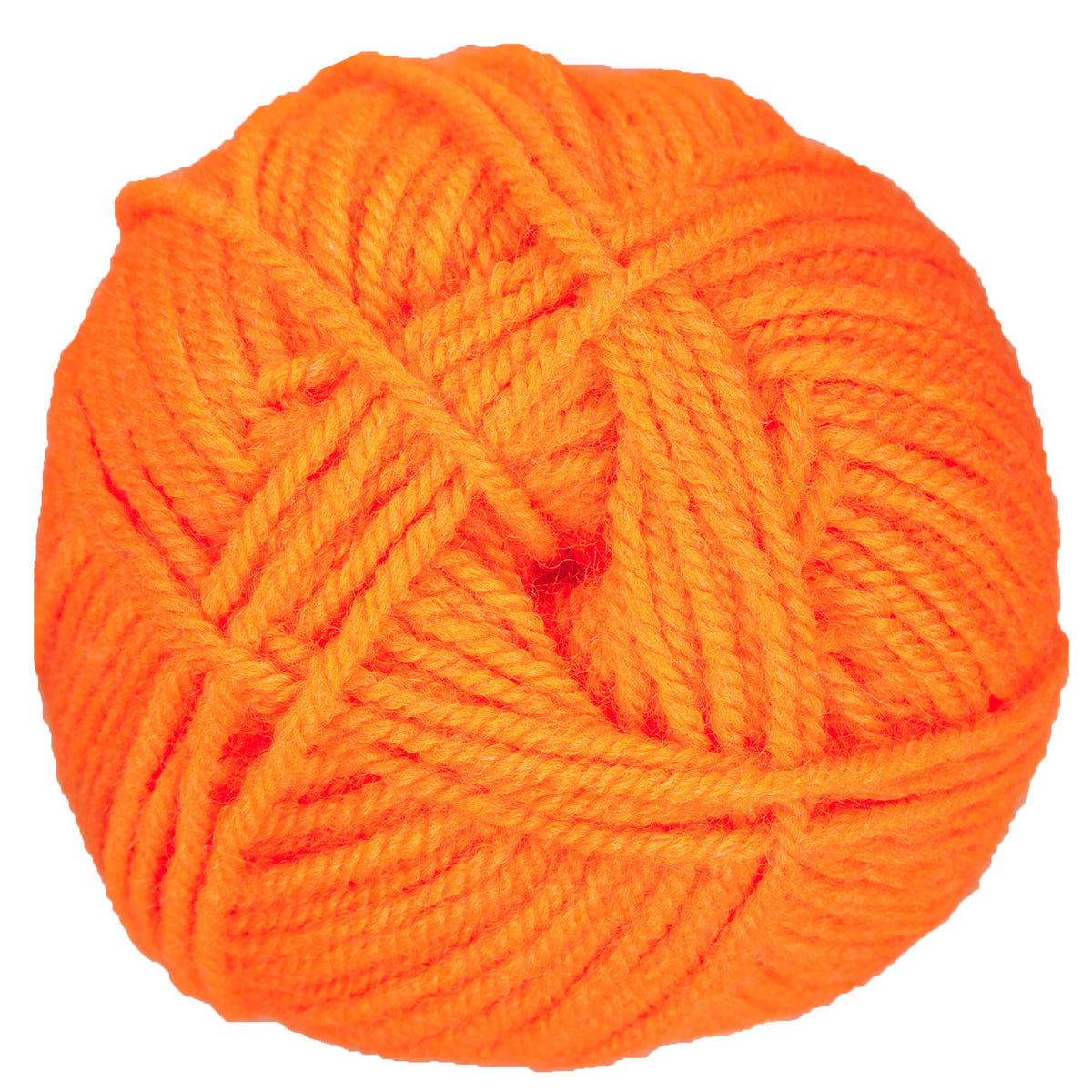 Plymouth Yarn Encore Worsted Yarn - 0479 Neon Orange - Zoom Image

