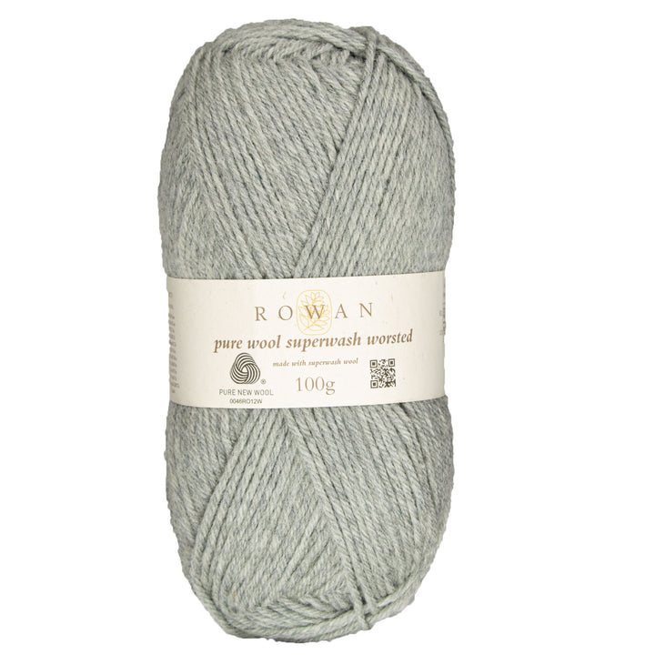 Rowan Pure Wool Superwash Worsted Yarn - 112 Moonstone - Zoom Image