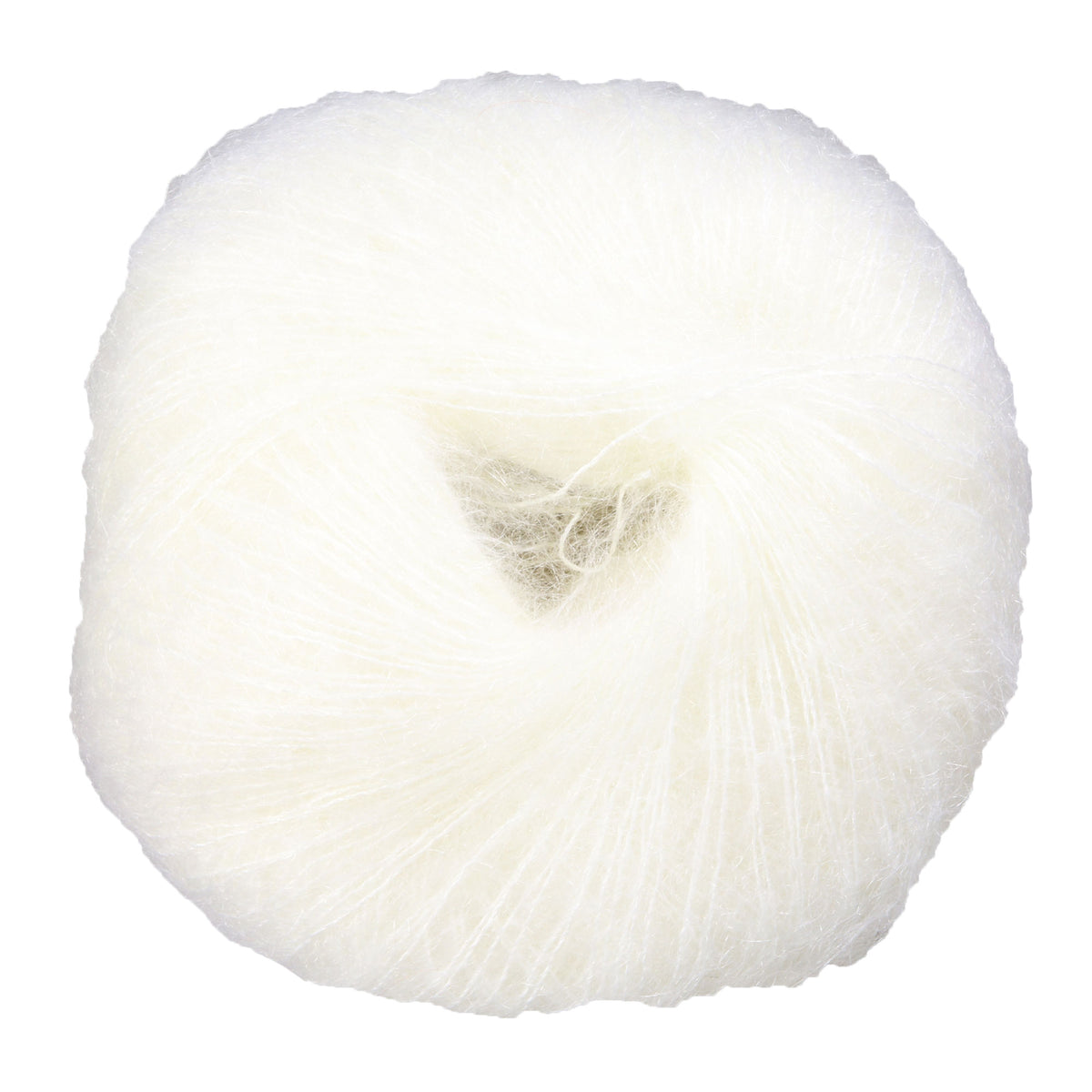 Rowan Kidsilk Haze Yarn - 612 White - Zoom Image