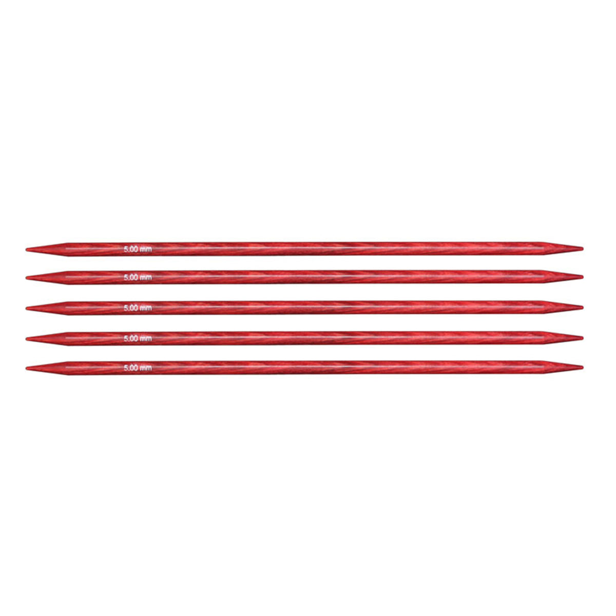KnitPro Dreamz Double Point Needles - US 8 - 6" (5.0mm) Cherry Blossom - Zoom Image
