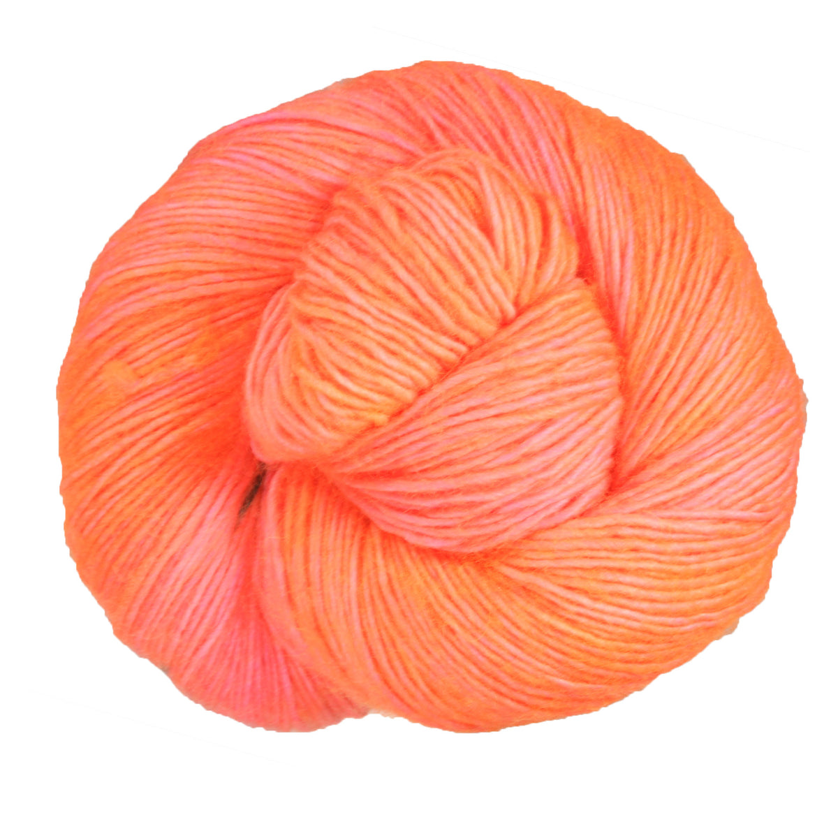 Madelinetosh Tosh Merino Light Yarn - Neon Peach - Zoom Image
