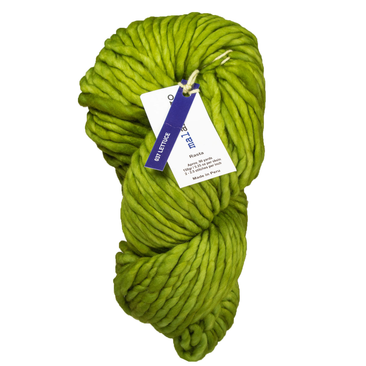 Malabrigo Rasta Yarn - 037 Lettuce - Zoom Image
