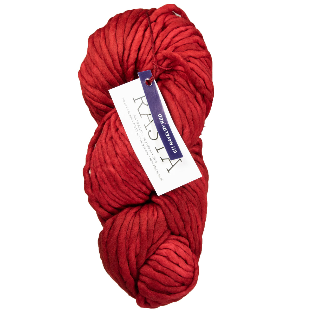 Malabrigo Rasta Yarn - 611 Ravelry Red - Zoom Image