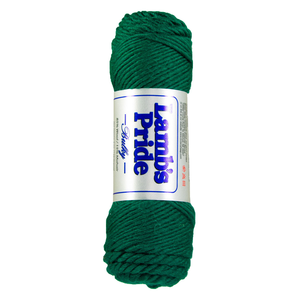 Brown Sheep Lamb's Pride Bulky Yarn - M165 - Christmas Green - Zoom Image
