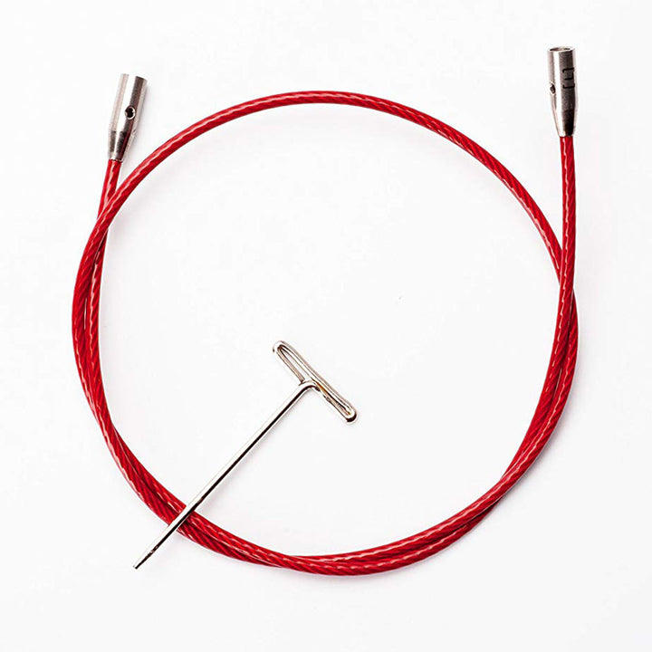 ChiaoGoo TWIST Red Cables Needles - 22"/55cm [S] - Extra Image