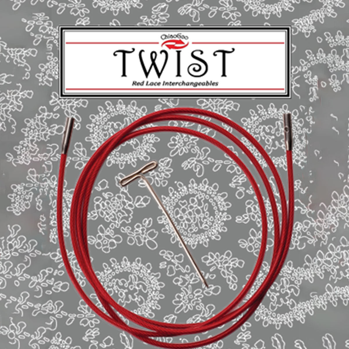 ChiaoGoo TWIST Red Cables Needles - 37"/93cm [S] - Extra Image
