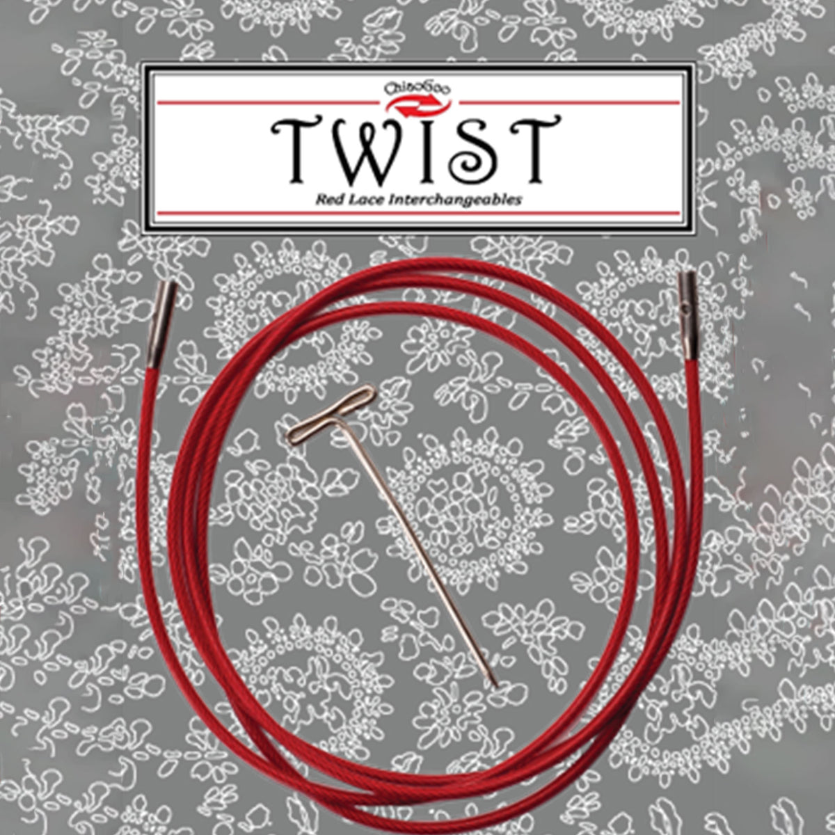 ChiaoGoo TWIST Red Cables Needles - 50"/125cm [S] - Zoom Image