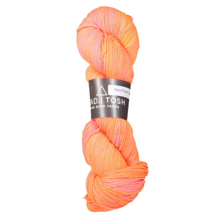 Madelinetosh Twist Light Yarn - Neon Peach - Zoom Image