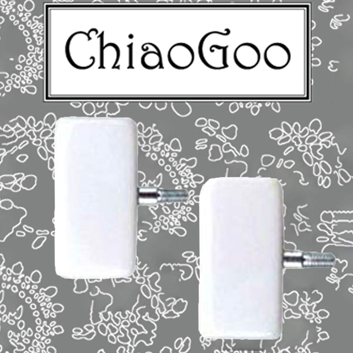 ChiaoGoo End Stoppers - Small [S] - White - Extra Image