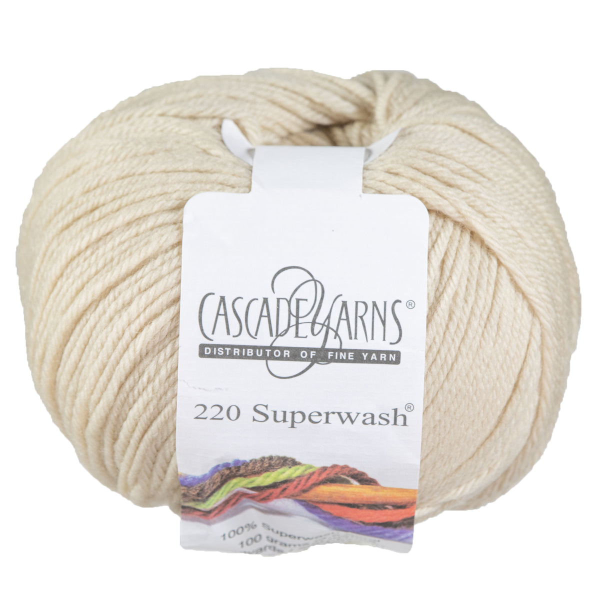 Cascade Yarns 220 Superwash Yarn - 0228 Frosted Almond - Zoom Image