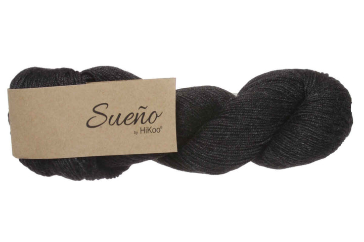 HiKoo Sueno Yarn - 1133 - Charcoal - Extra Image