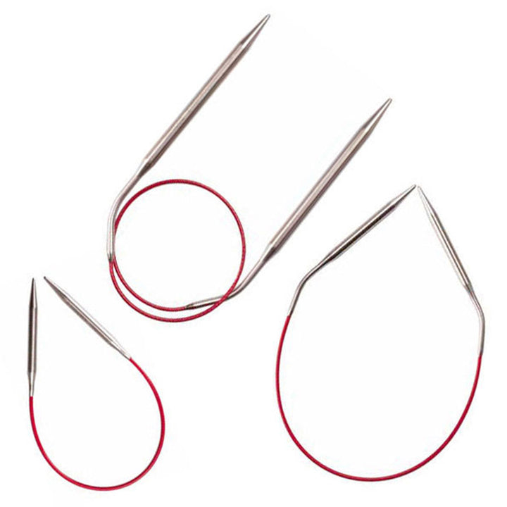 ChiaoGoo Knit RED Circular Needles - US 1 (2.25mm) - 16" - Extra Image