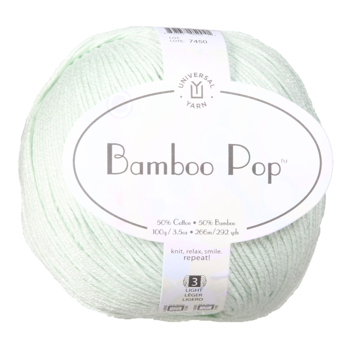 Universal Yarn Bamboo Pop Yarn - 121 Lily Pad - Zoom Image
