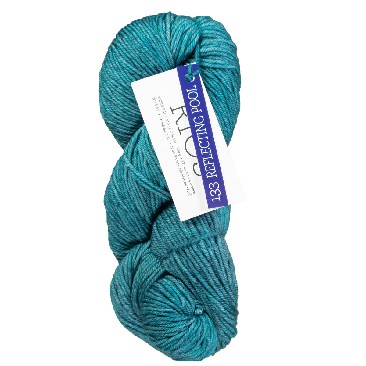 Malabrigo Rios Yarn - 133 Reflecting Pool - Zoom Image
