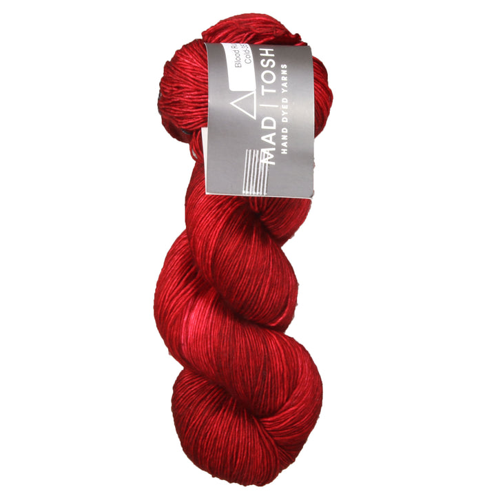 Madelinetosh Tosh Merino Light Yarn - Blood Runs Cold - Zoom Image
