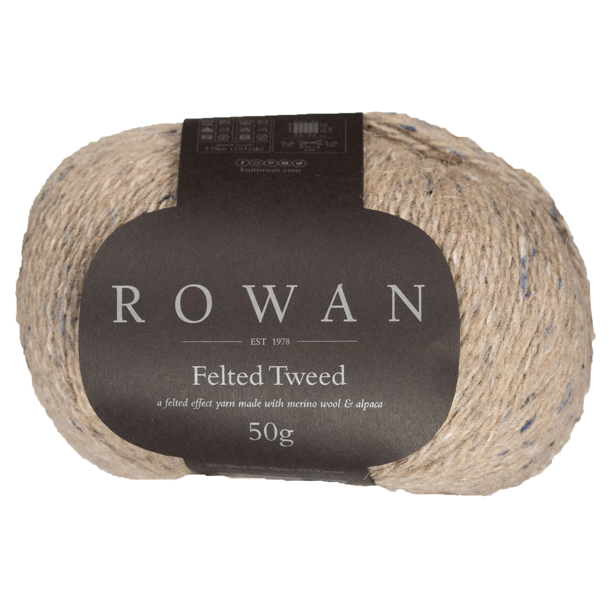 Rowan Felted Tweed Yarn - 157 Camel - Zoom Image