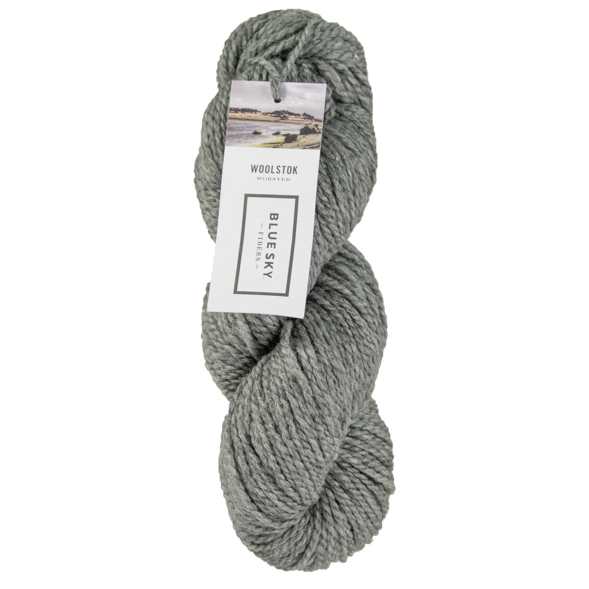Blue Sky Fibers Woolstok Yarn - 1301 Storm Cloud - Zoom Image