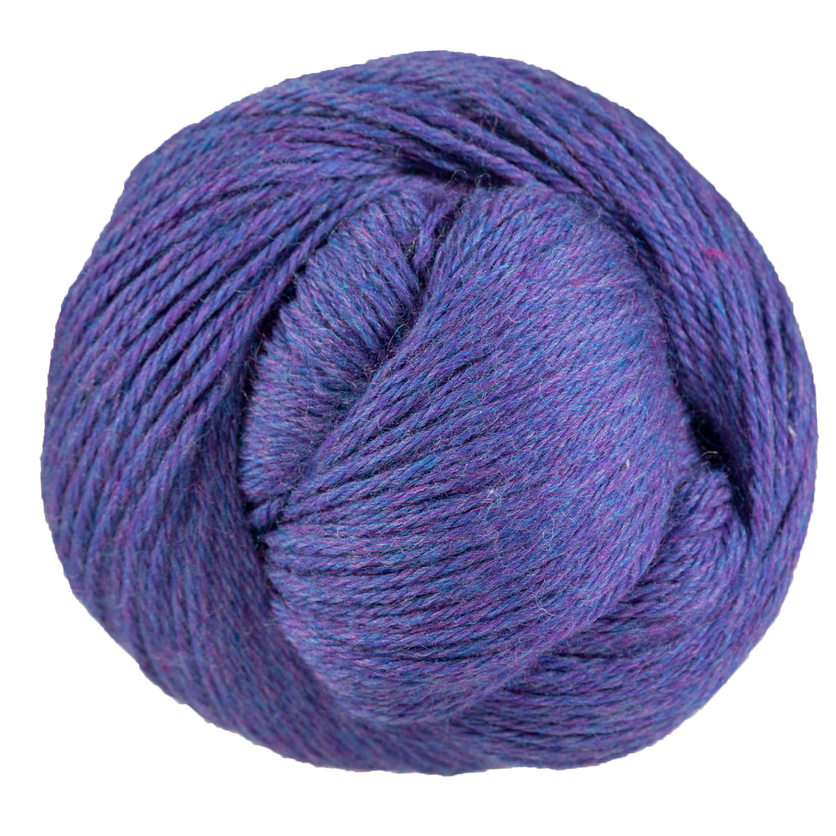 Cascade 220 Yarn - 9655 Blueberry Heather - Zoom Image