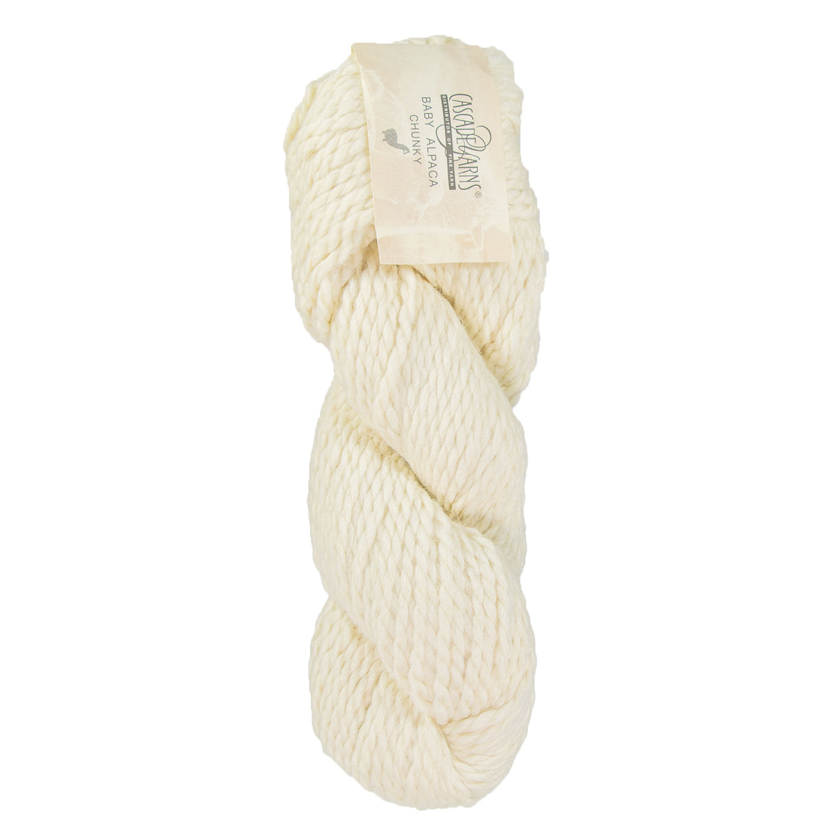 Cascade Yarns Baby Alpaca Chunky Yarn - 565 Ecru - Zoom Image
