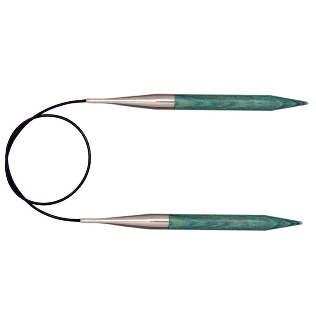 KnitPro Dreamz Fixed Circular Needles - US 4 - 10" Aquamarine - Zoom Image