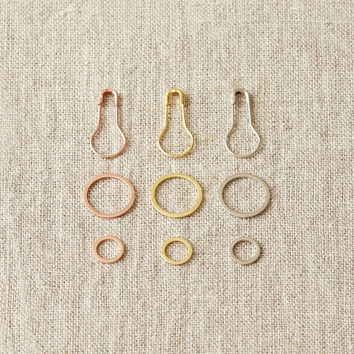 Cocoknits Maker's Keep Accessories - Precious Metal Stitch Markers - Extra Image
