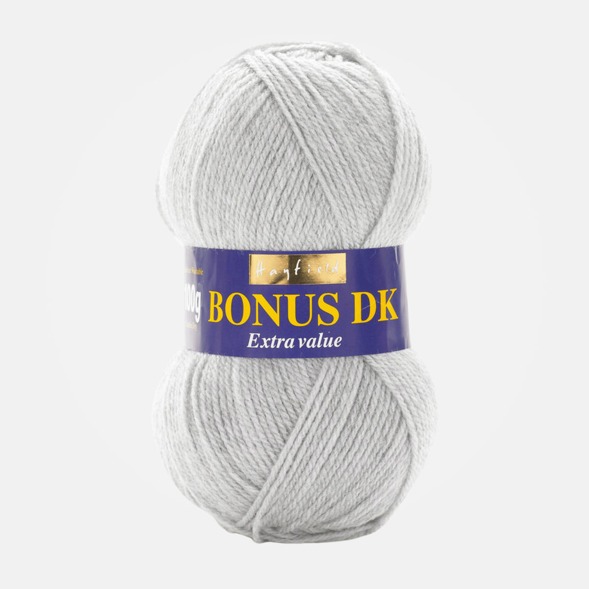 Hayfield Bonus DK Yarn - 814 Light Grey Mix
