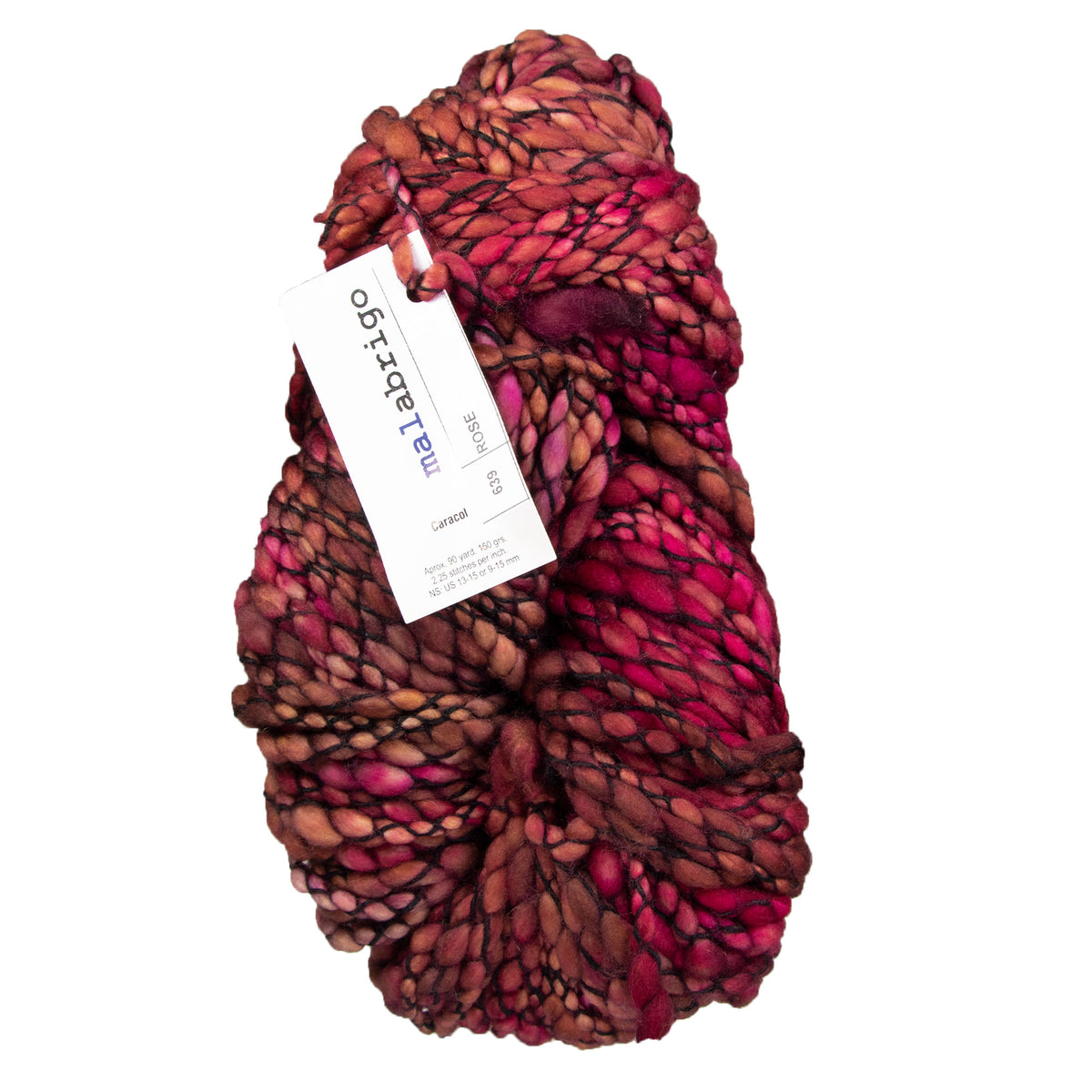 Malabrigo Caracol Yarn - 639 Rose - Zoom Image