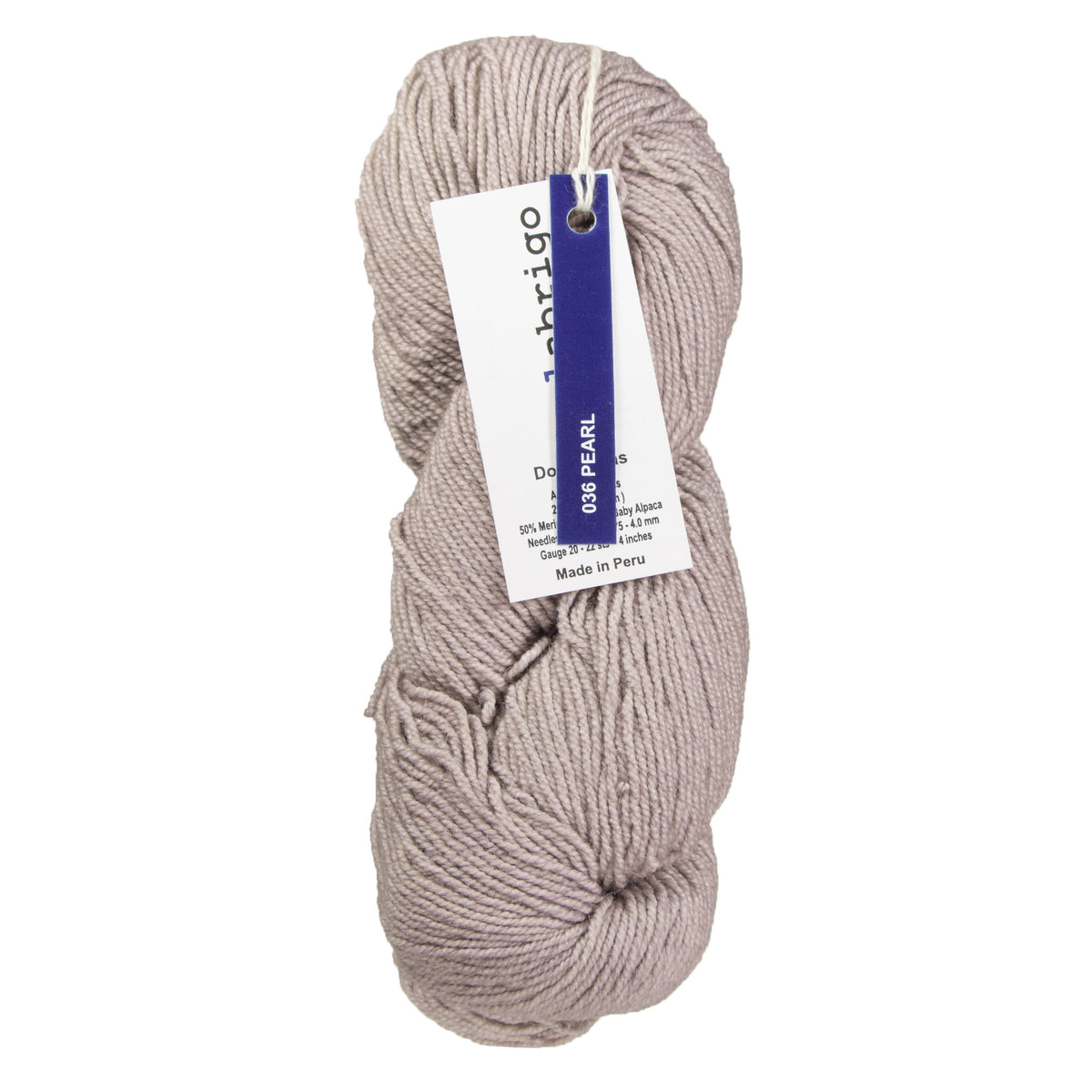 Malabrigo Dos Tierras Yarn - 036 Pearl - Zoom Image