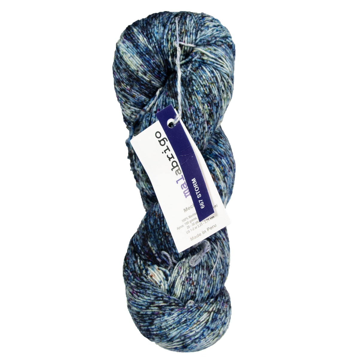 Malabrigo Mechita Yarn - 667 Storm - Zoom Image
