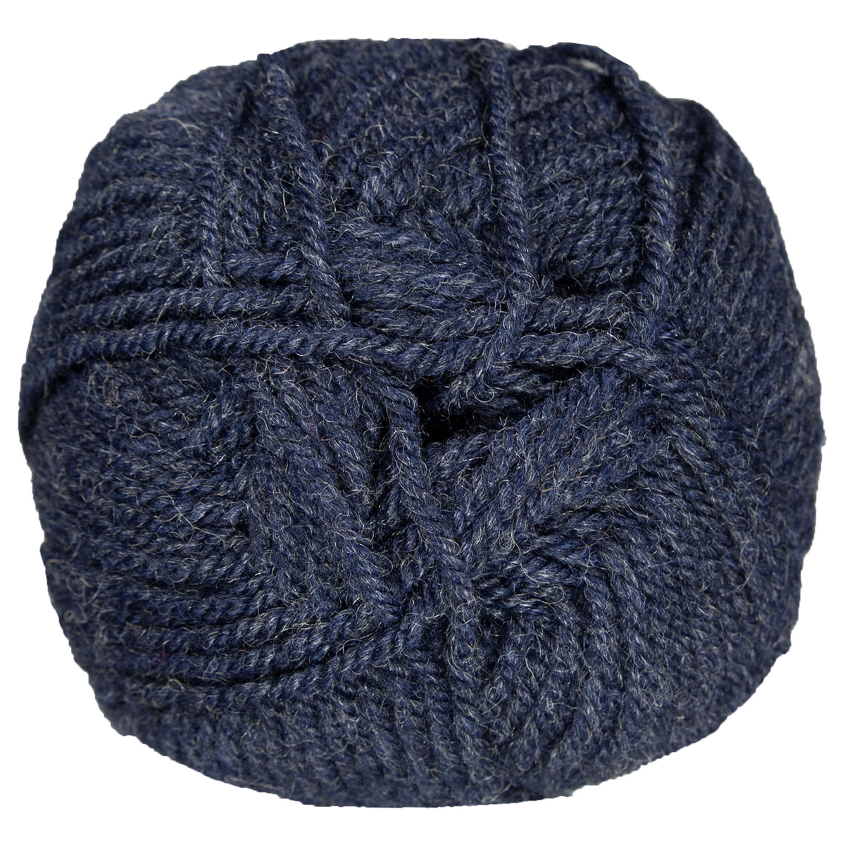 Plymouth Yarn Encore Worsted Yarn - 6005 Midnight Heather - Zoom Image
