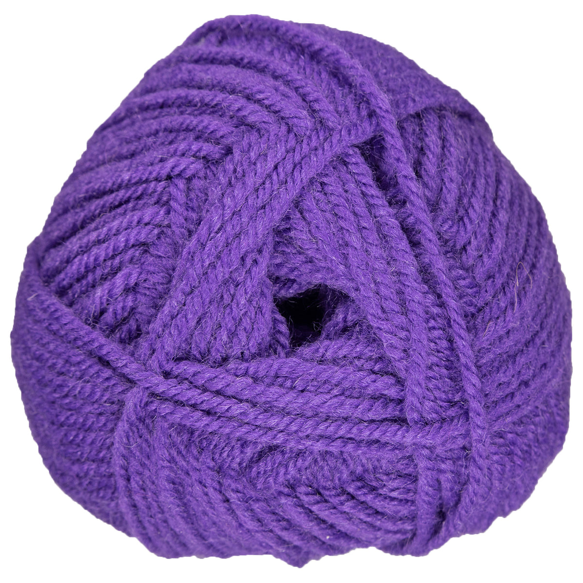 Plymouth Yarn Encore Worsted Yarn - 1606 Purple Bell - Zoom Image
