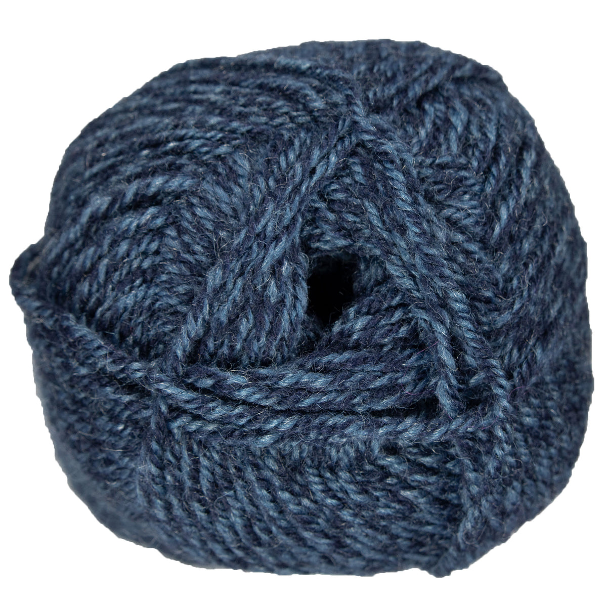 Plymouth Yarn Encore Worsted Yarn - 0403 Blue Jeans Mix - Zoom Image
