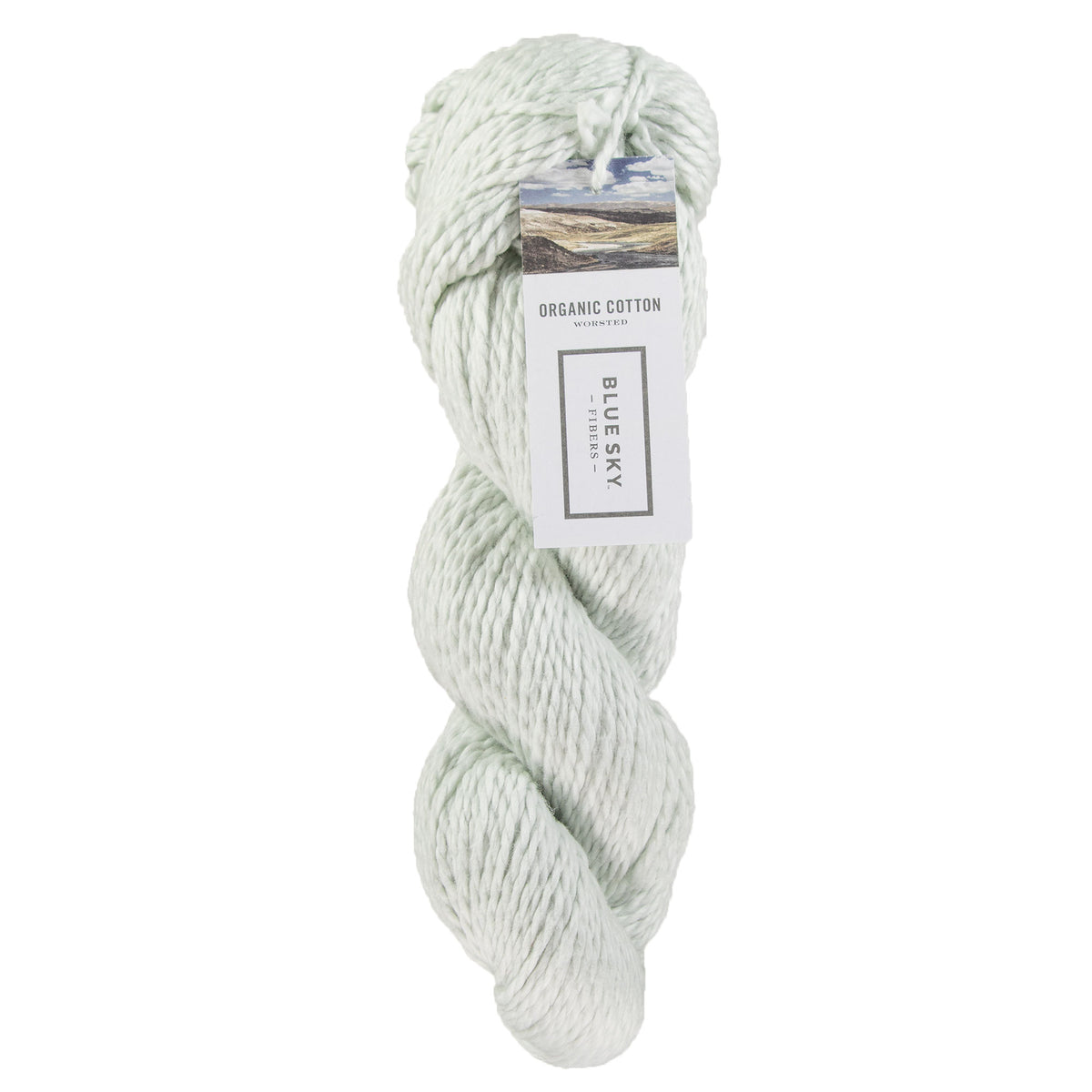 Blue Sky Fibers Organic Cotton Yarn - 645 - Iceburg - Zoom Image
