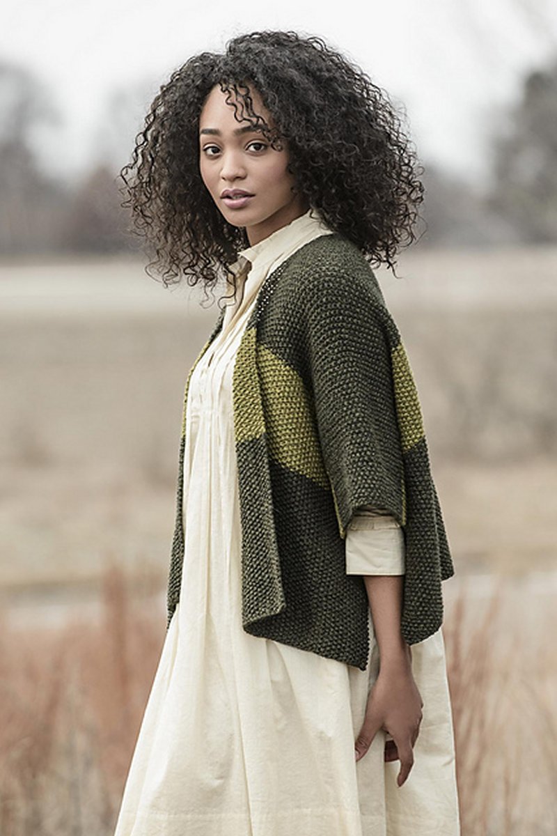 Blue Sky Fibers The Classic Series Patterns - Janesville Jacket - PDF Download - Extra Image
