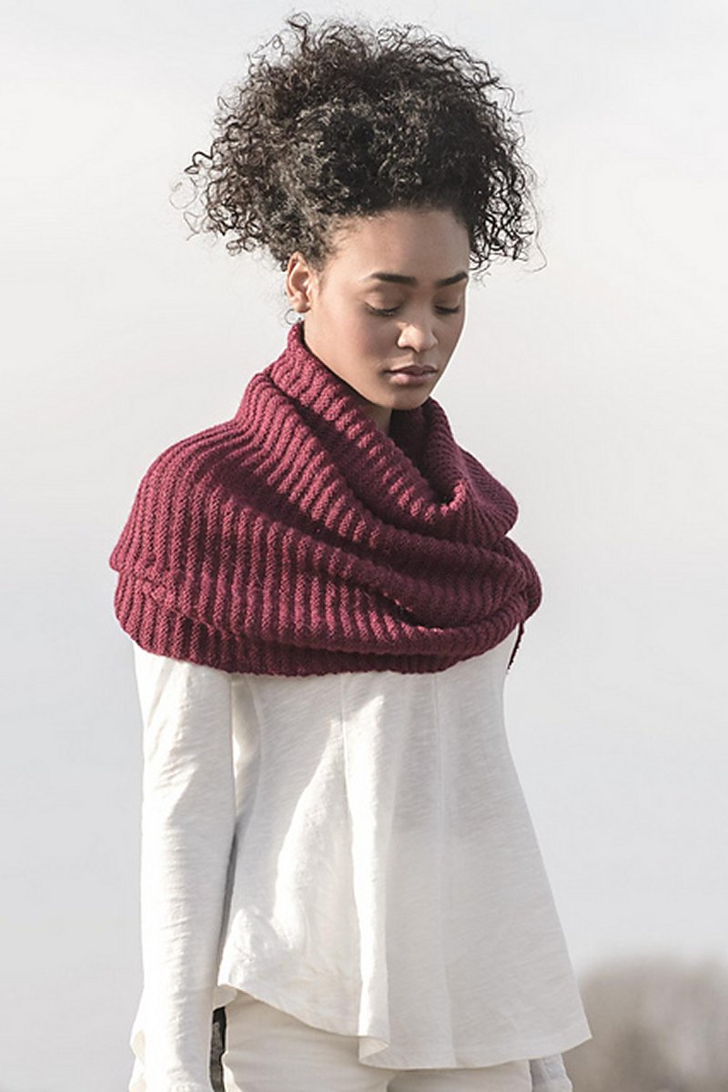 Blue Sky Fibers The Classic Series Patterns - Weldon Alpaca Wrap - PDF Download - Extra Image
