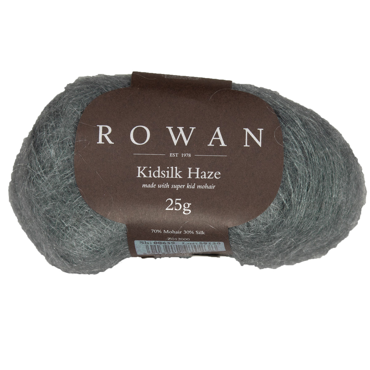 Rowan Kidsilk Haze Yarn - 639 Anthracite - Zoom Image
