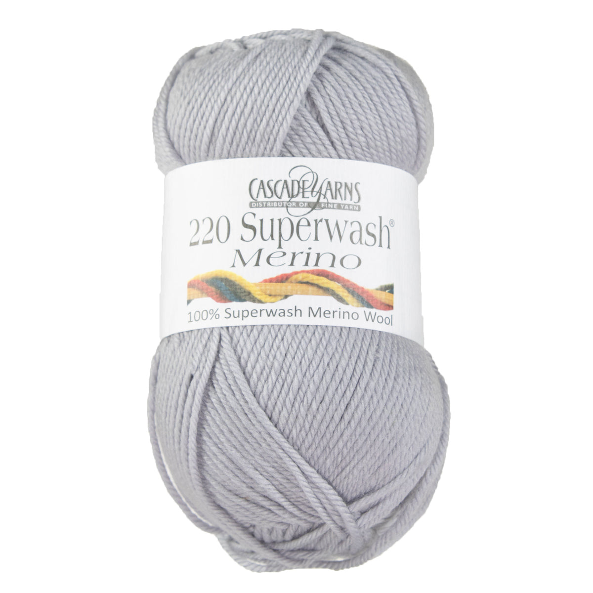 Cascade Yarns 220 Superwash Merino Yarn - 065 Flint Grey - Zoom Image