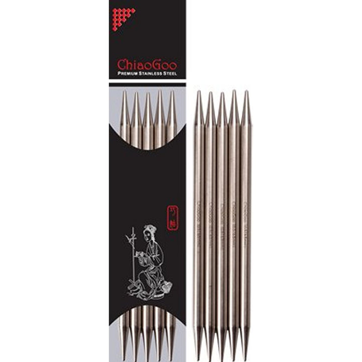 ChiaoGoo Double Pointed Needles - US 10.5 (6.5mm) - 8" - Extra Image