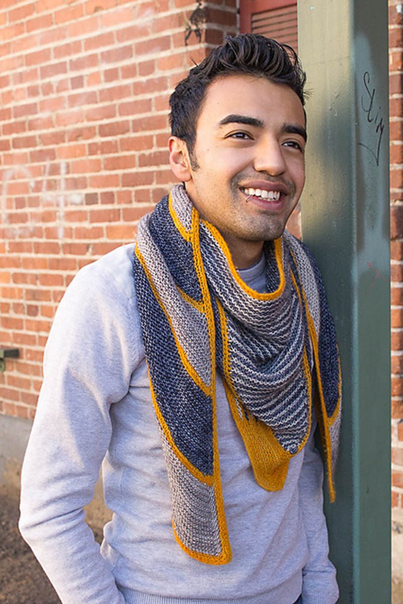 Renegade Knitwear Patterns - Soundbreaker Shawl - PDF Download - Extra Image