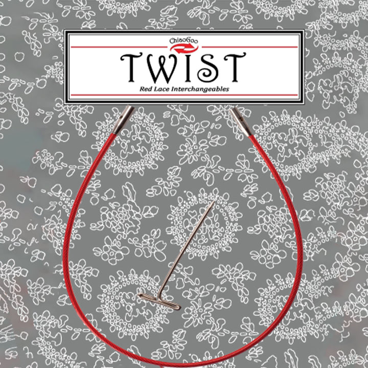 ChiaoGoo TWIST Red Cables Needles - 06"/15cm [M] - Extra Image