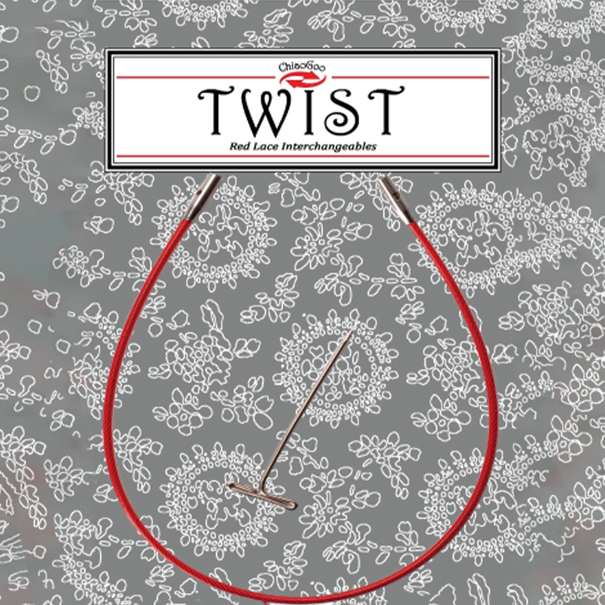 ChiaoGoo TWIST Red Cables Needles - 05"/13cm [M] - Extra Image
